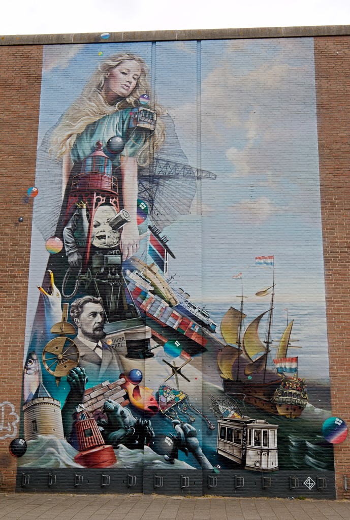 vlissingen hdr urbex graffiti Michiel Adriaenszoon de Ruyter kunst art kunstwerk mural murals straatkunst boulevard